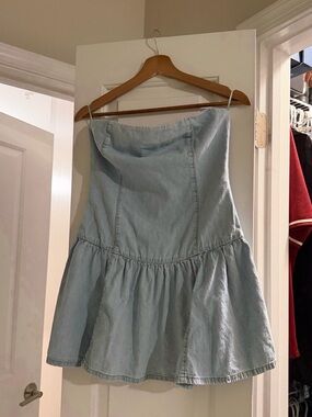 Zara Mini Denim Dress